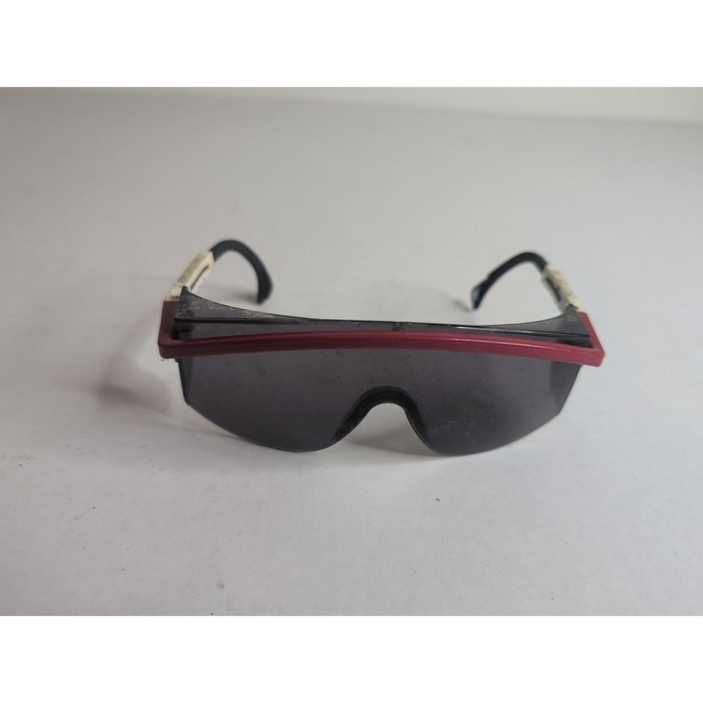 Vintage Retro UVEX Astrospec 3000 Patriot Frame Lens Protective Safety Glasses